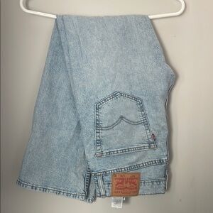 Levi's Light Wash Denim Jeans